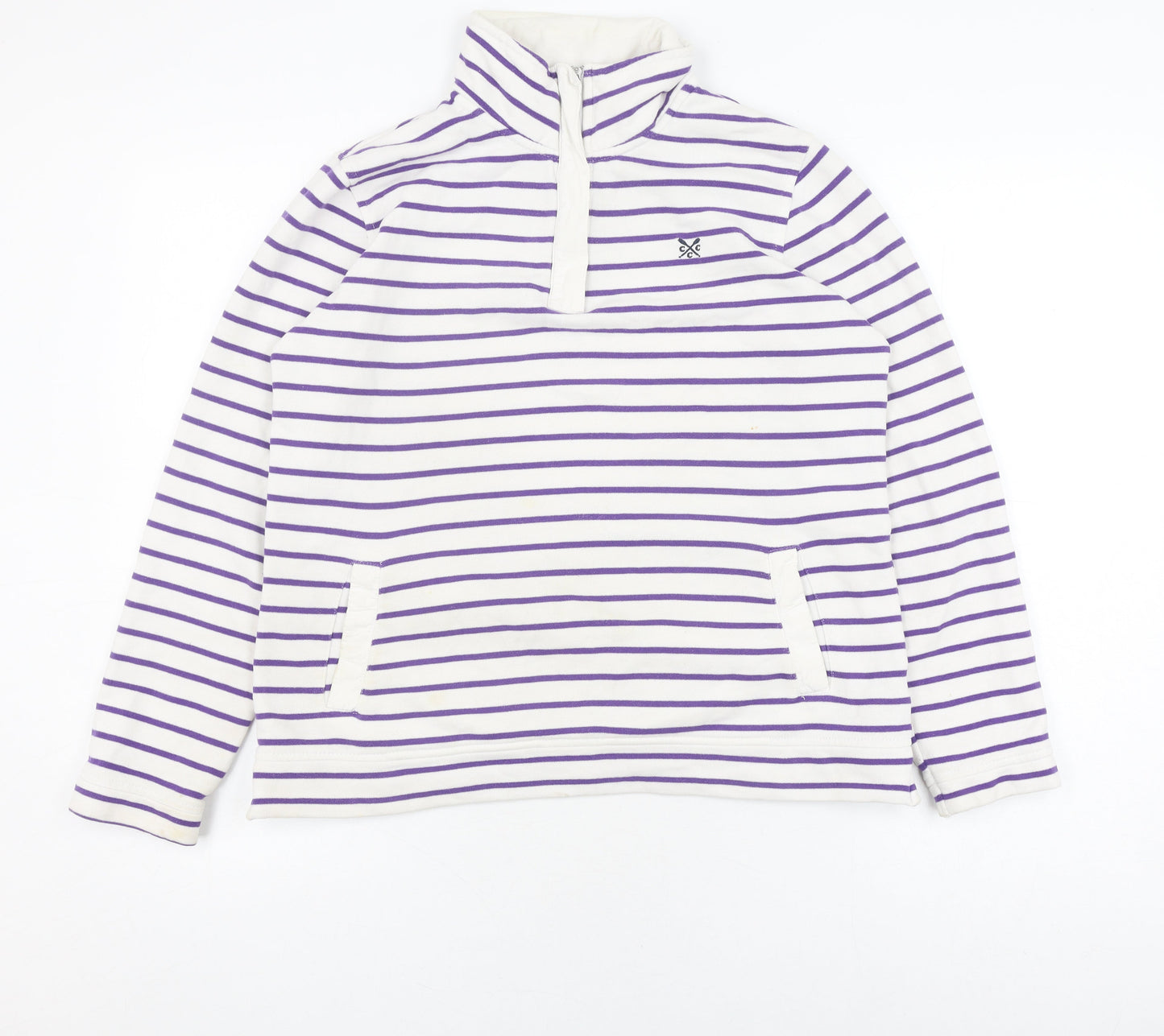 Crew Clothing Co. Women's Purple Sweatshirt, Size 12