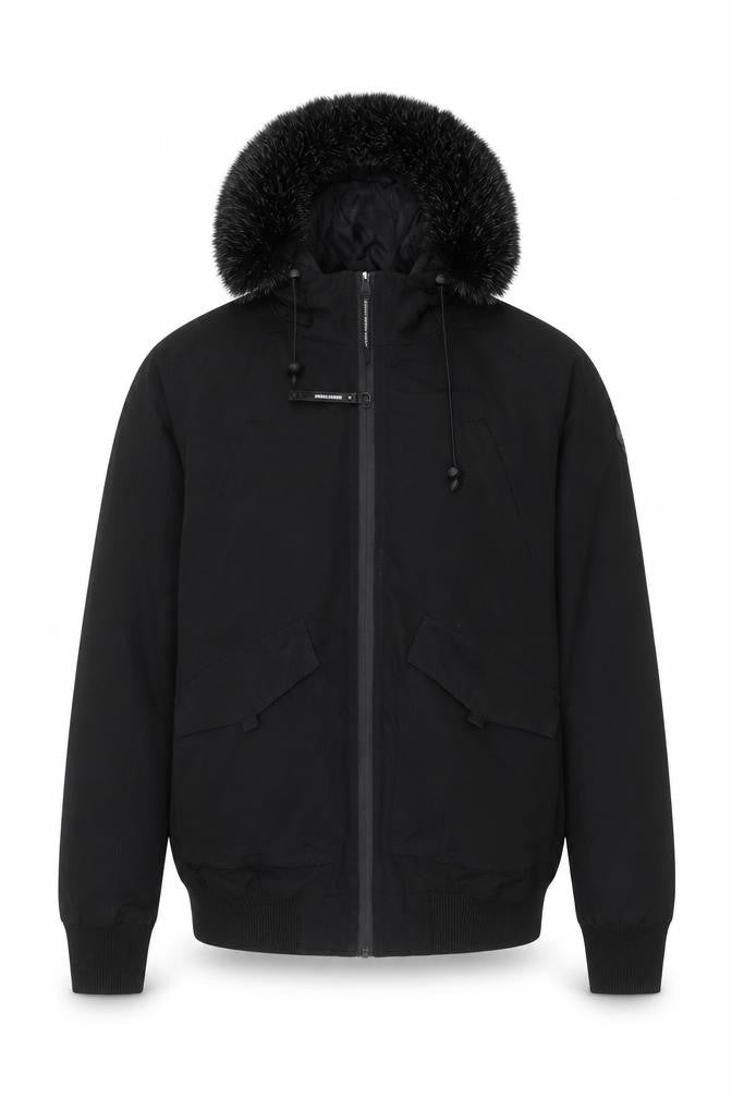 Goodfornothing Men's Black Bomber Jacket - Size S