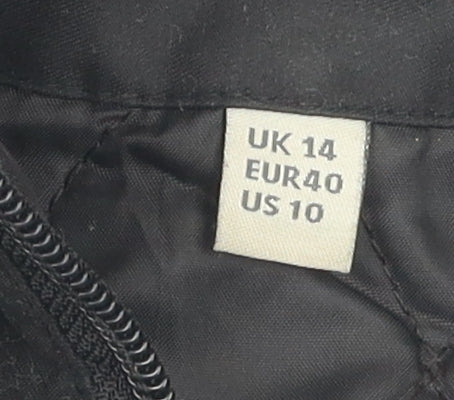 Craghoppers Women's Black Parka Jacket Size 14