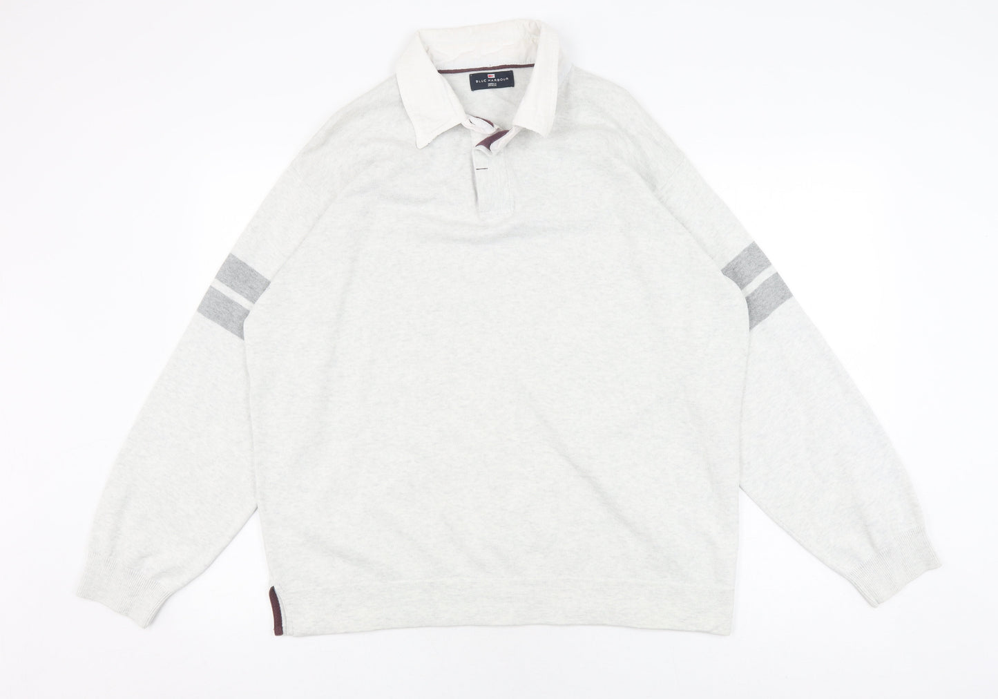 Marks and Spencer Men's Beige XL Pullover Sweatshirt