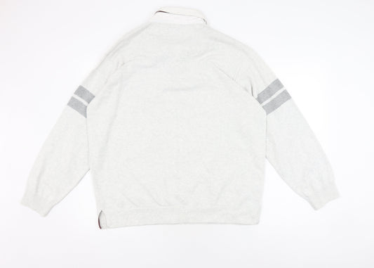 Marks and Spencer Men's Beige XL Pullover Sweatshirt