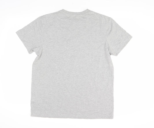 Disney Men's Grey Mickey Mouse T-Shirt 2XL
