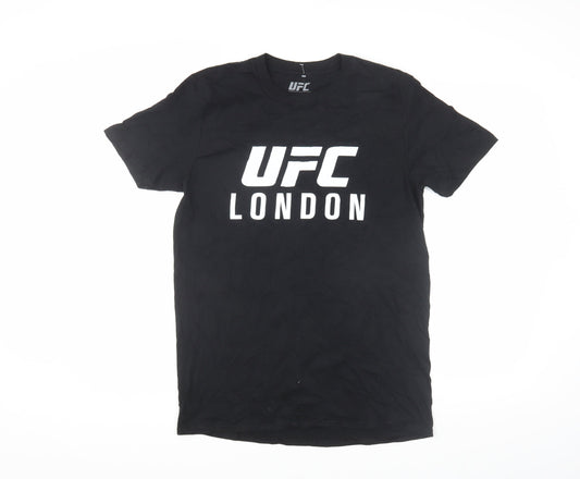 UFC Men's Black Medium Sports T-Shirt Graphic