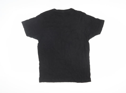 Continental Men's Black M T-Shirt with Logo