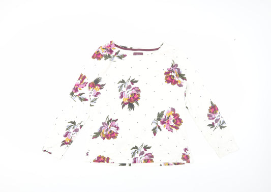 Joules Women's Multicoloured Floral T-Shirt 12