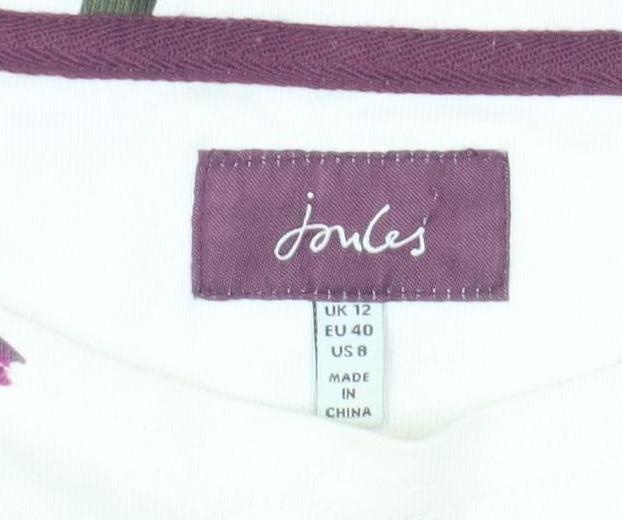 Joules Women's Multicoloured Floral T-Shirt 12