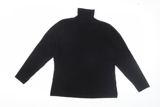 Windsmoor Women's Black High Neck Blouse, M