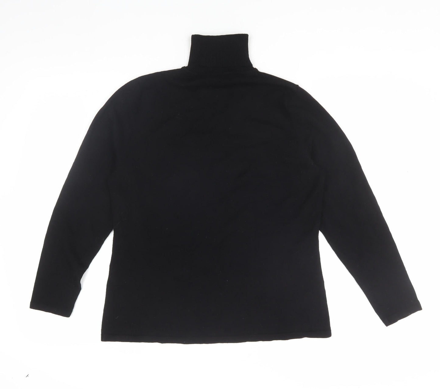 Windsmoor Women's Black High Neck Blouse, M