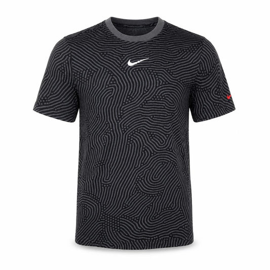 Mens UK Size S Nike Black  Cotton T-Shirt