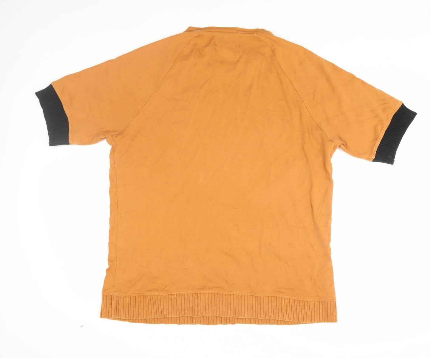 Raf Simons Men's Brown Crew Neck T-Shirt Size 14