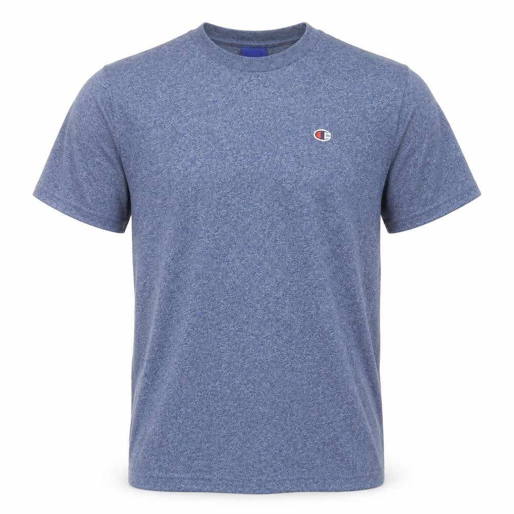 Mens UK Size M Champion Blue  Cotton Blend T-Shirt