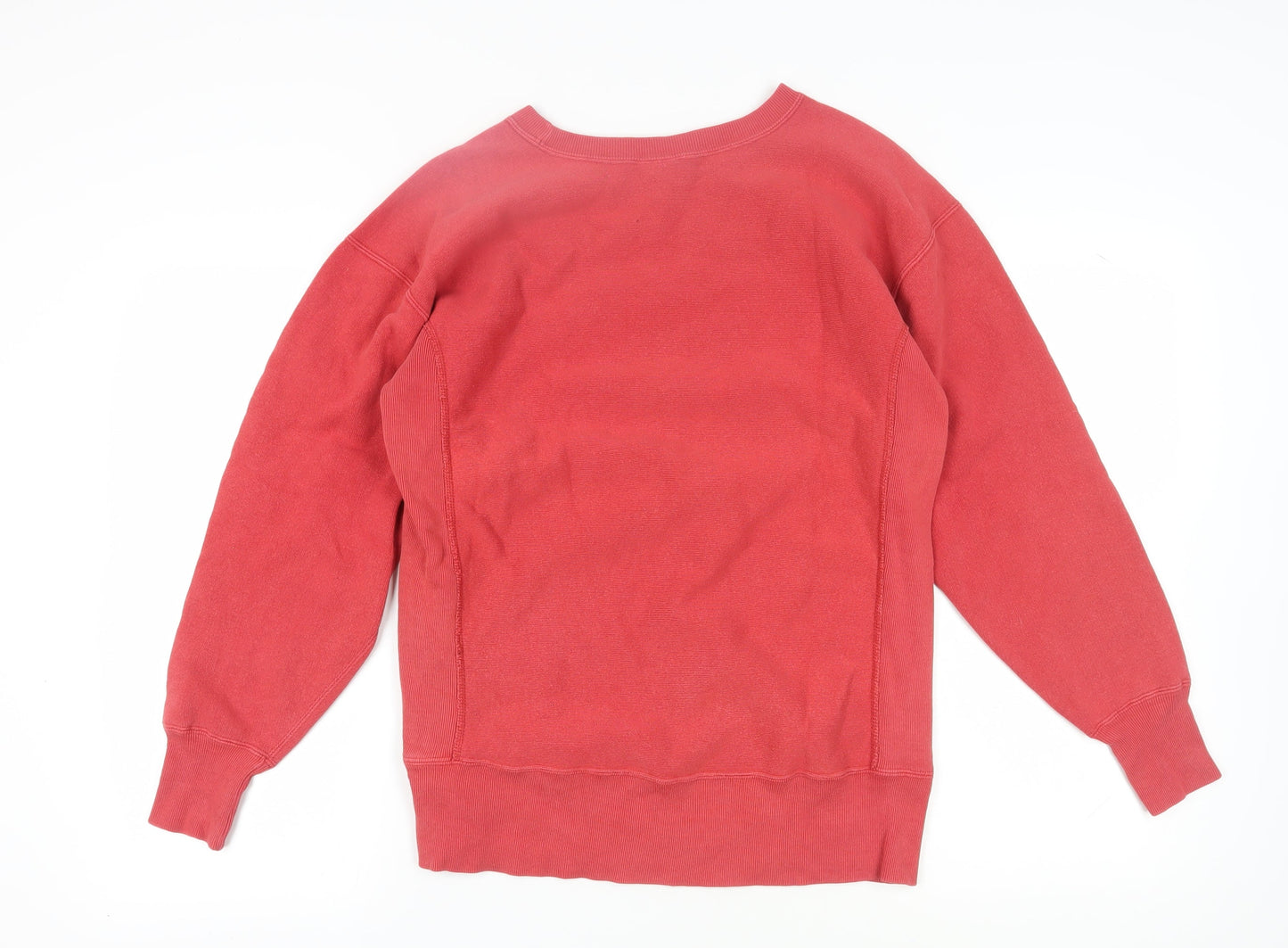 Champion Mens Red Pullover Sweatshirt Large