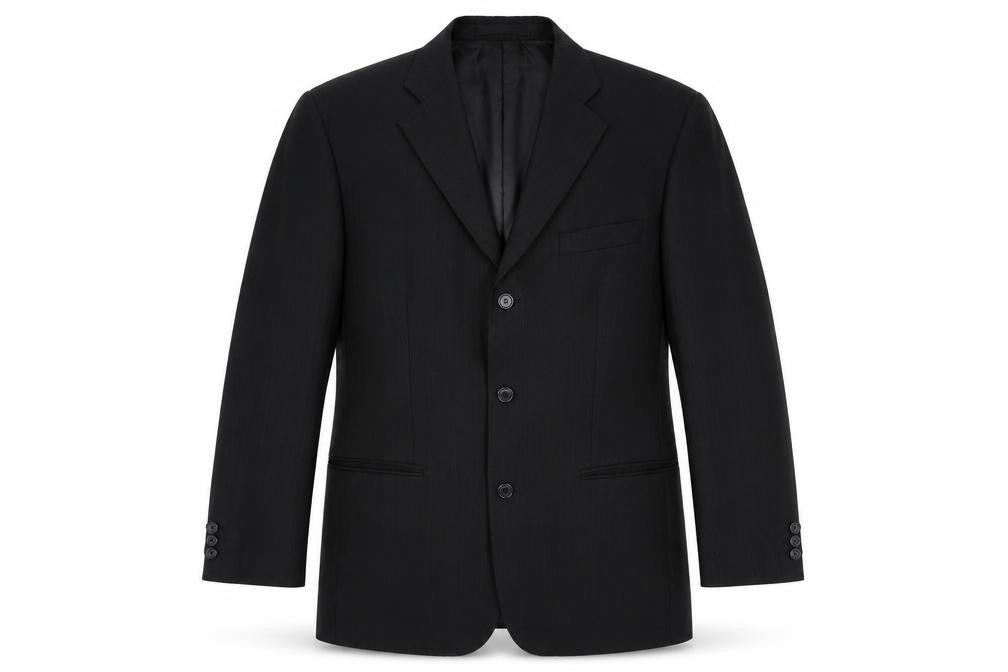 Marks and Spencer Men's Black Mid-Length Blazer, 40R