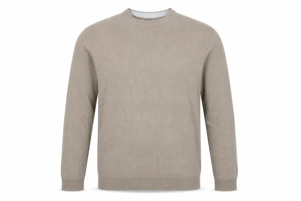 Boston 103 Men's Beige Pullover Jumper, L