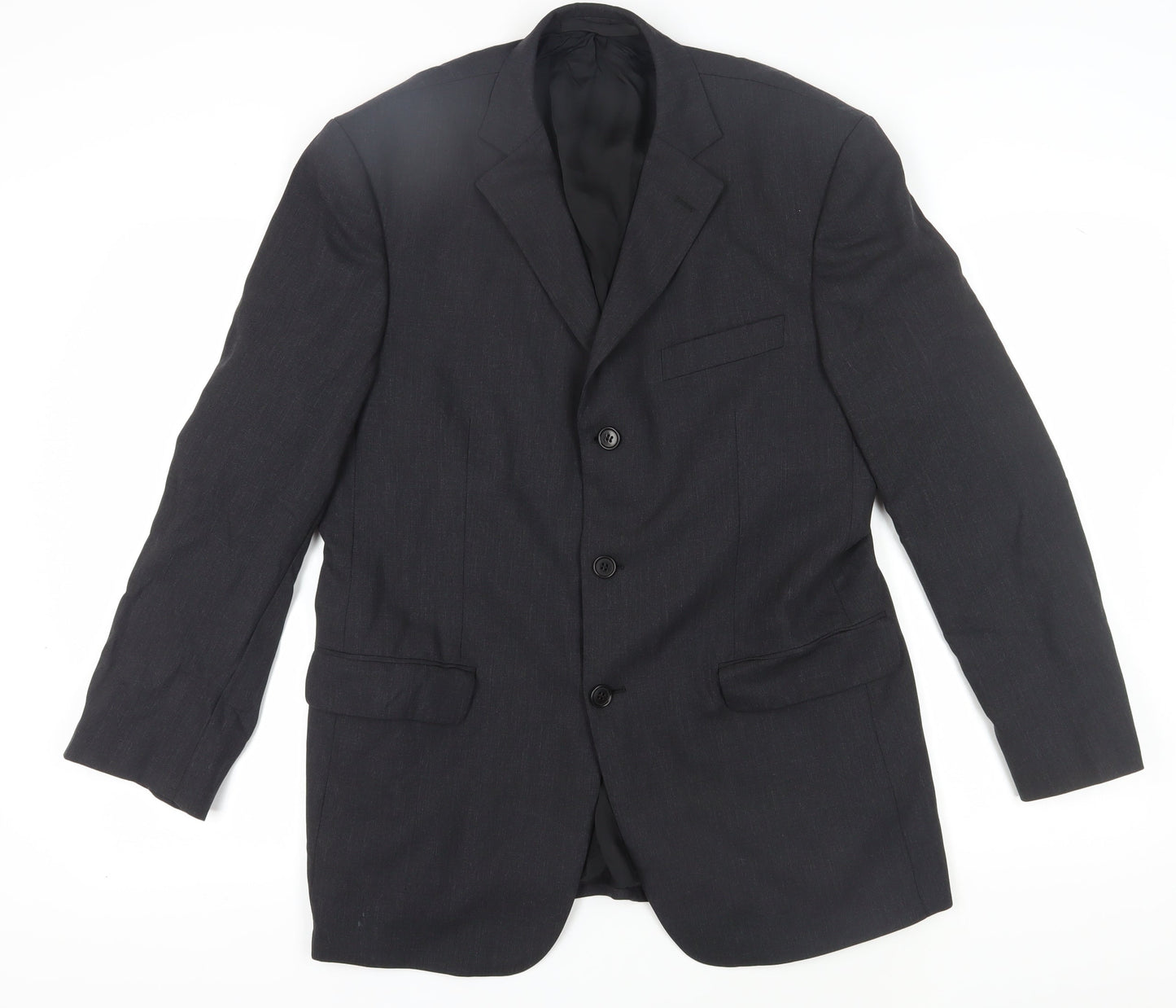Marks and Spencer Men's Black Blazer 40 Regular Classic