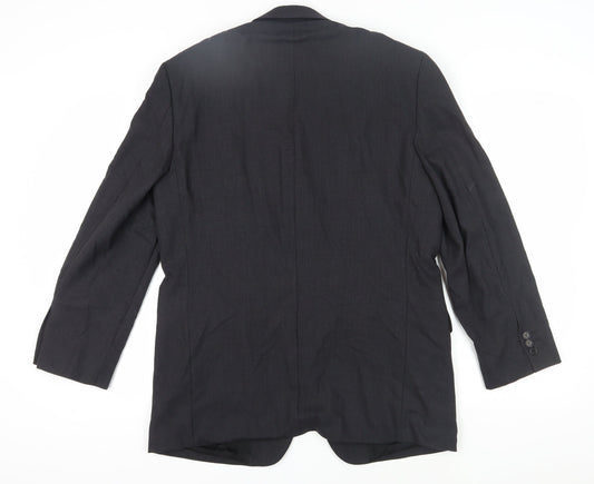 Marks and Spencer Men's Black Blazer 40 Regular Classic
