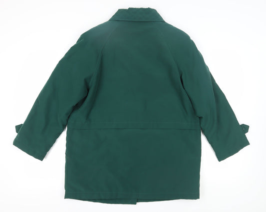Eastex Women's Green Classic Button Coat Size 12