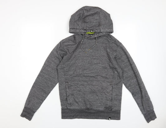 Sneaker Freak Men's Grey S Pullover Hoodie, Cotton Blend