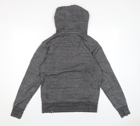 Sneaker Freak Men's Grey S Pullover Hoodie, Cotton Blend
