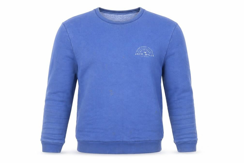Mens UK S Regular Jack Wills Blue Pullover Sweatshirt
