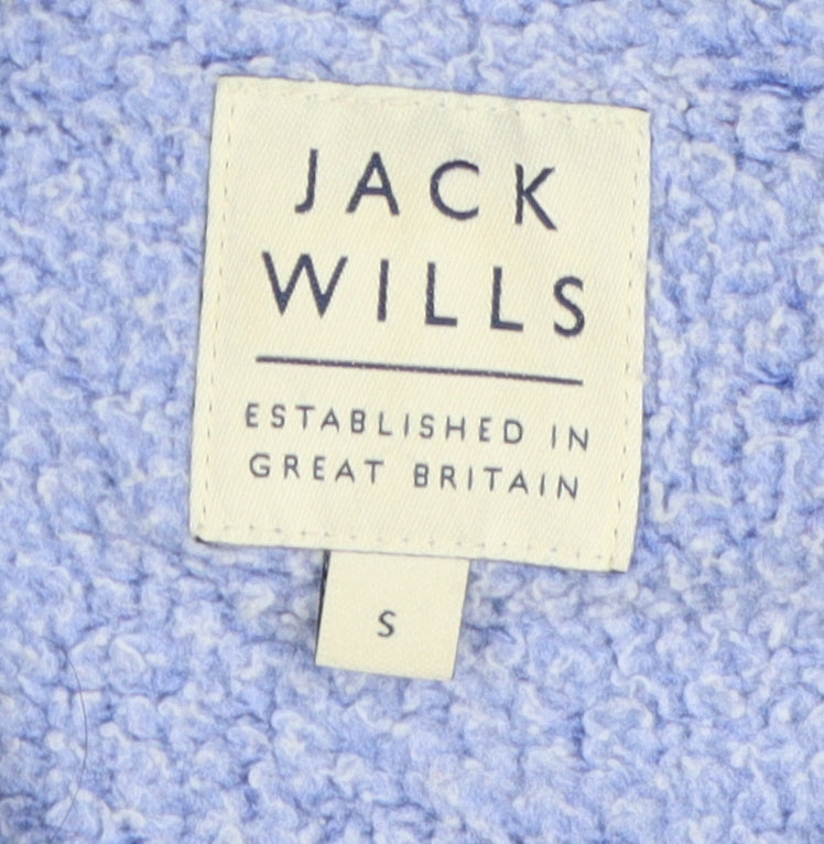 Jack Wills Men's Blue Pullover Sweatshirt - Size S