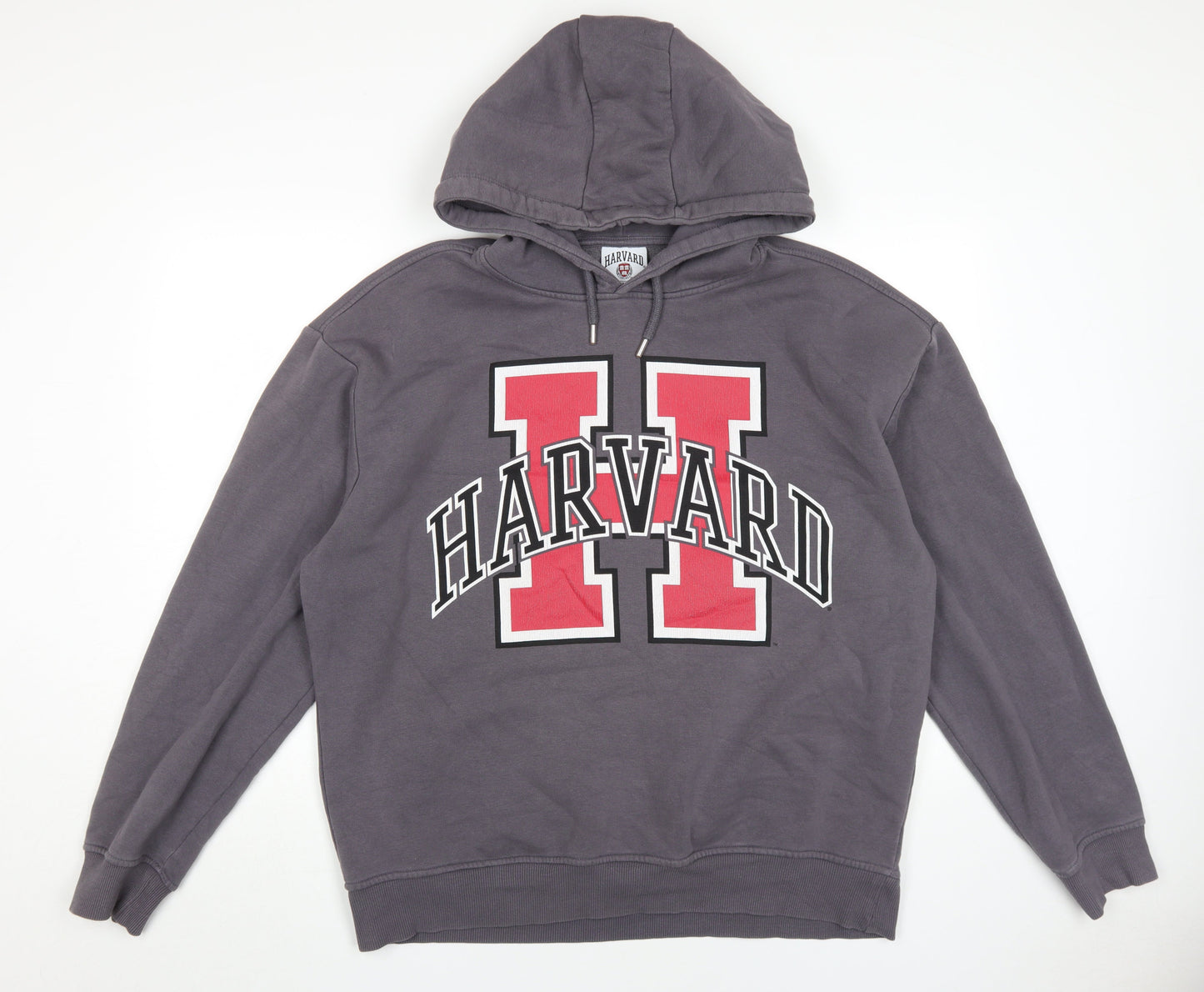 Harvard Unisex Grey XL Pullover Hoodie
