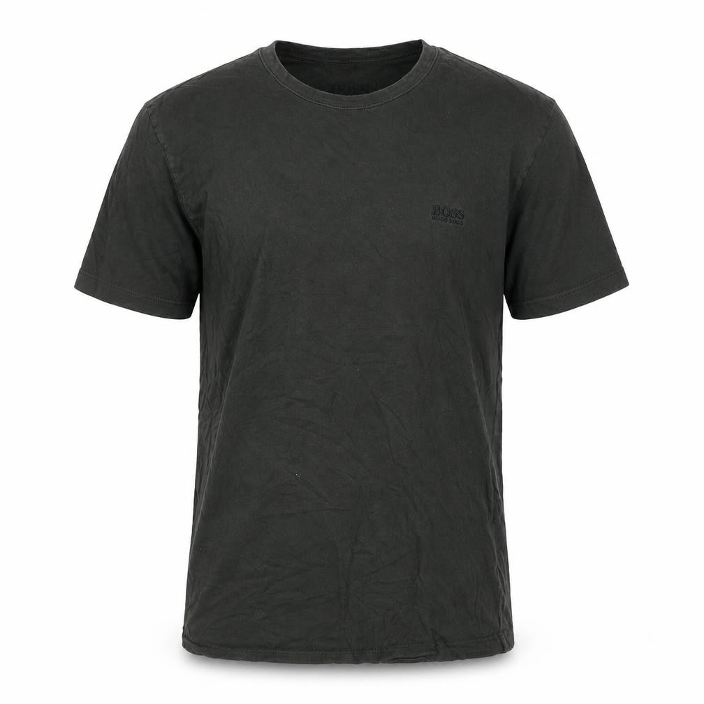Mens UK Size S HUGO BOSS Green  Cotton T-Shirt