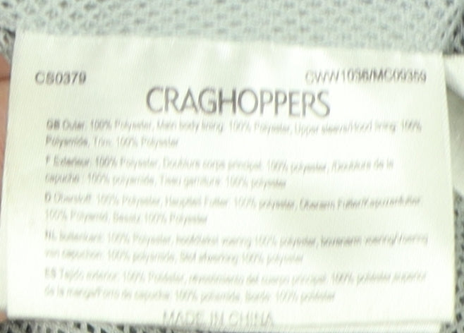 Craghoppers Women's Purple Windbreaker Jacket Size 14