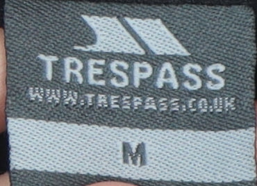 Trespass Unisex Black M Lightweight 1/4 Zip Sweatshirt