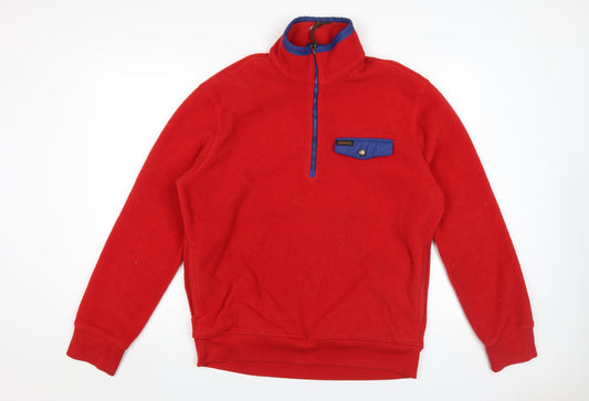 Polo Ralph Lauren Men's Red Fleece Jacket L