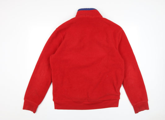 Polo Ralph Lauren Men's Red Fleece Jacket L