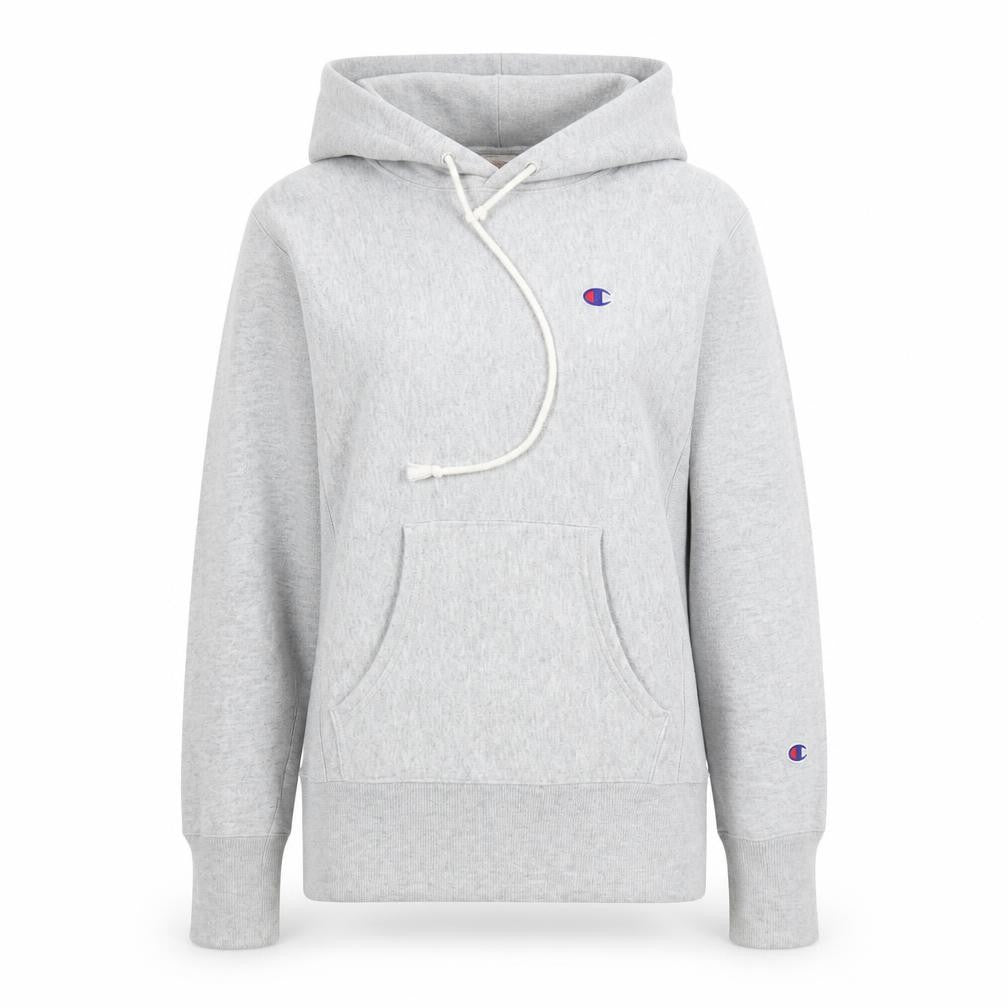 Unisex Adults UK XS Regular Champion Grey Pullover Hoodie