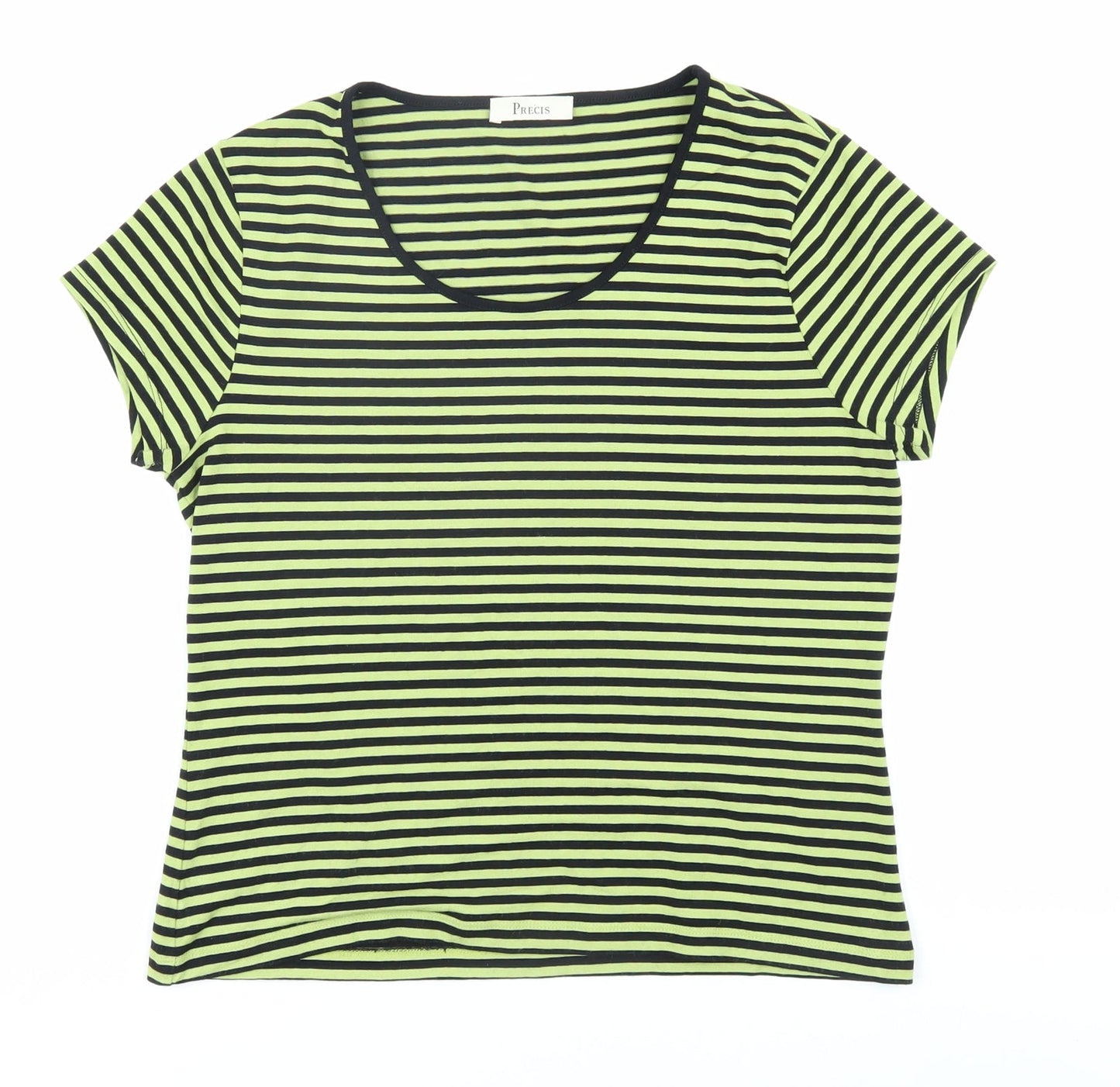 Précis Women's Multicoloured Striped T-Shirt M
