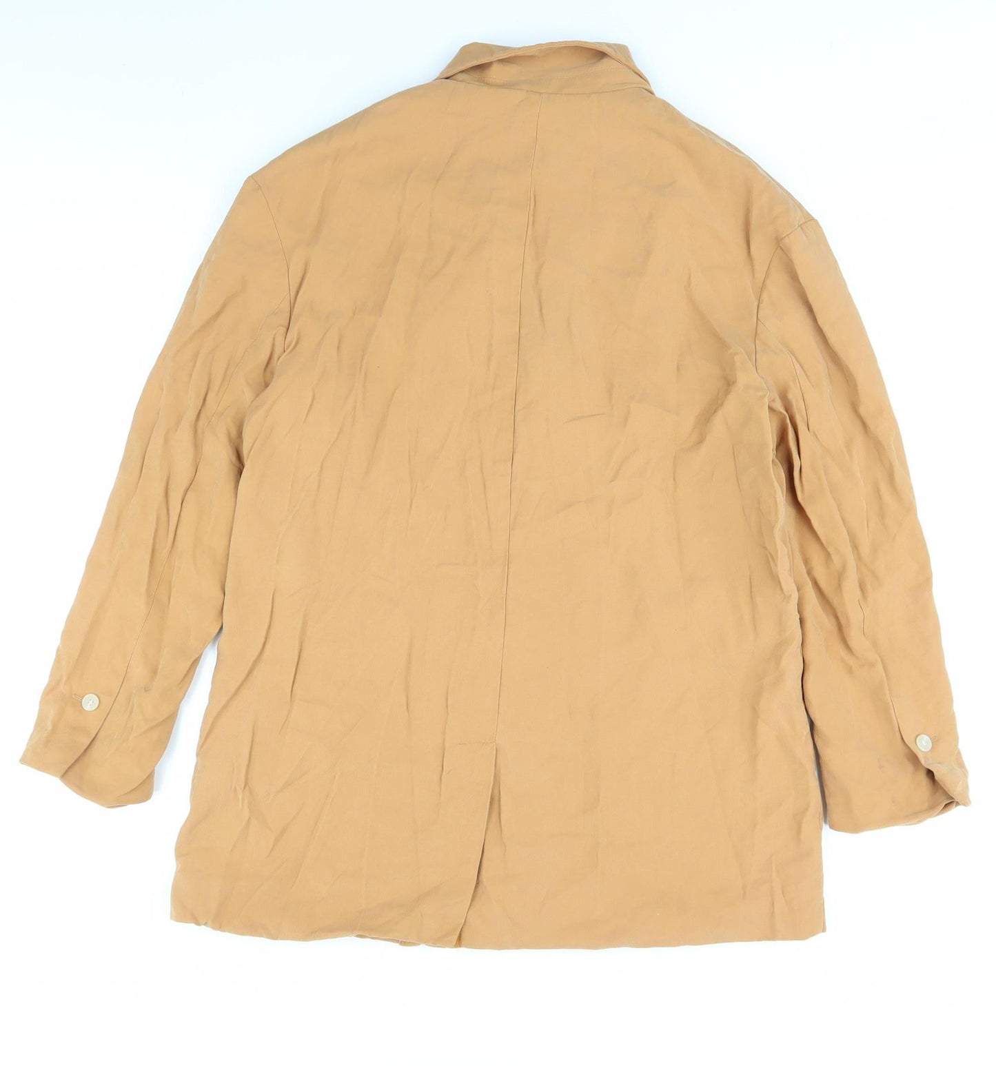 Next Women's Beige Blazer Size 10 Collared Classic