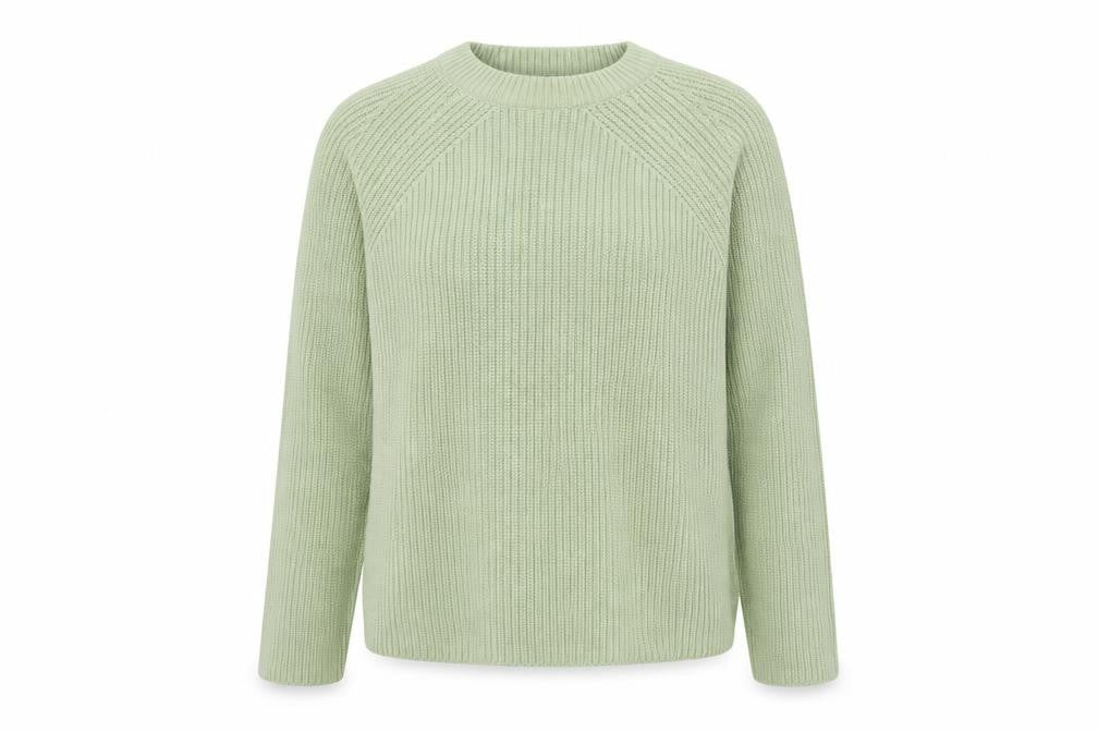 Marks and Spencer Women's Green Pullover Jumper, M, Crew Neck