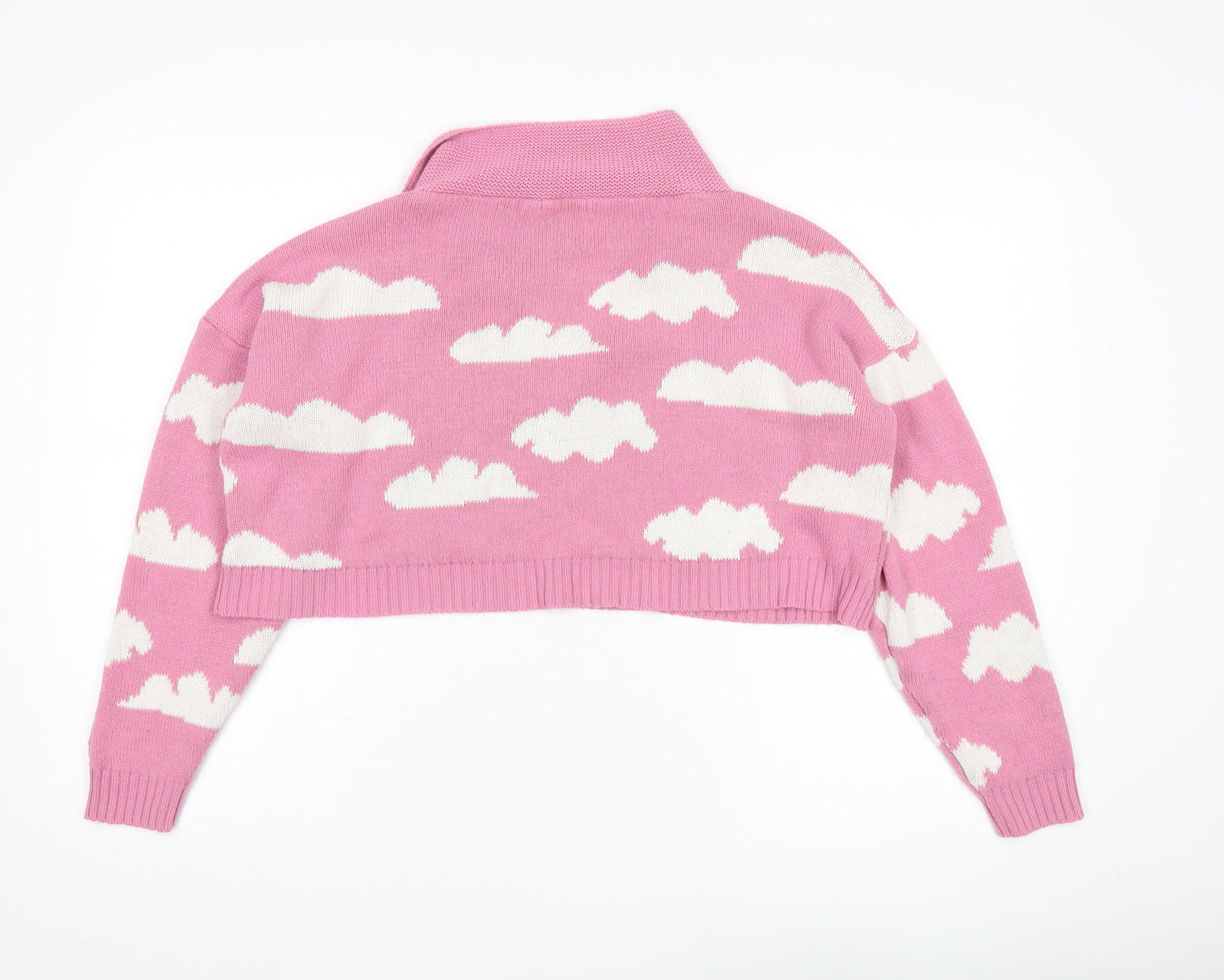 Nasty Gal Women's Pink Cloud Pullover Jumper