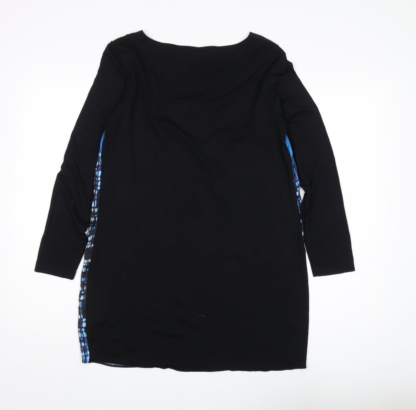 Marks and Spencer Women’s Blue Geometric Blouse Size 12