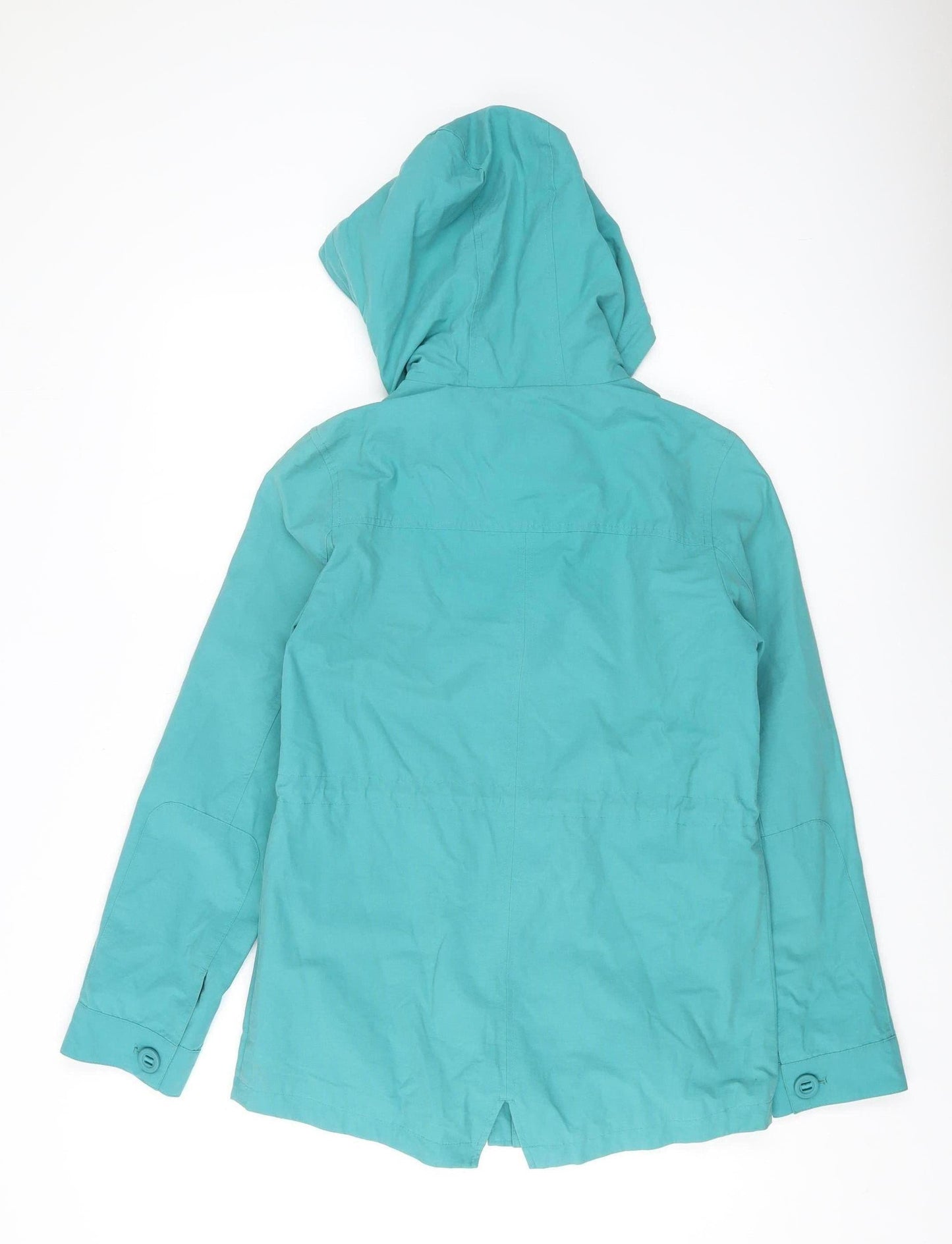Marks and Spencer Women's Green Parka Jacket Size 8
