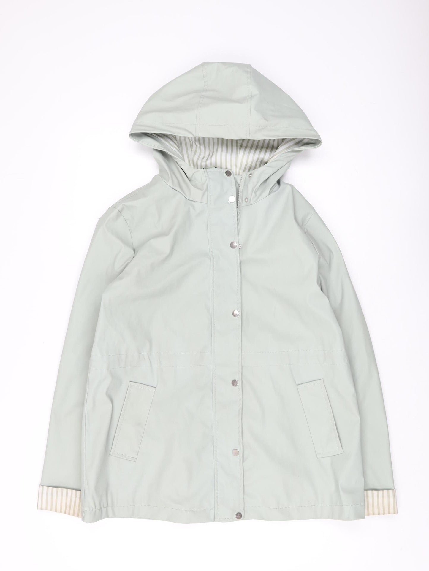 New Look Women's Green Parka Jacket UK 10