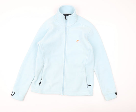 Lowe Alpine Women's Blue Fleece Jacket S, Full Zip