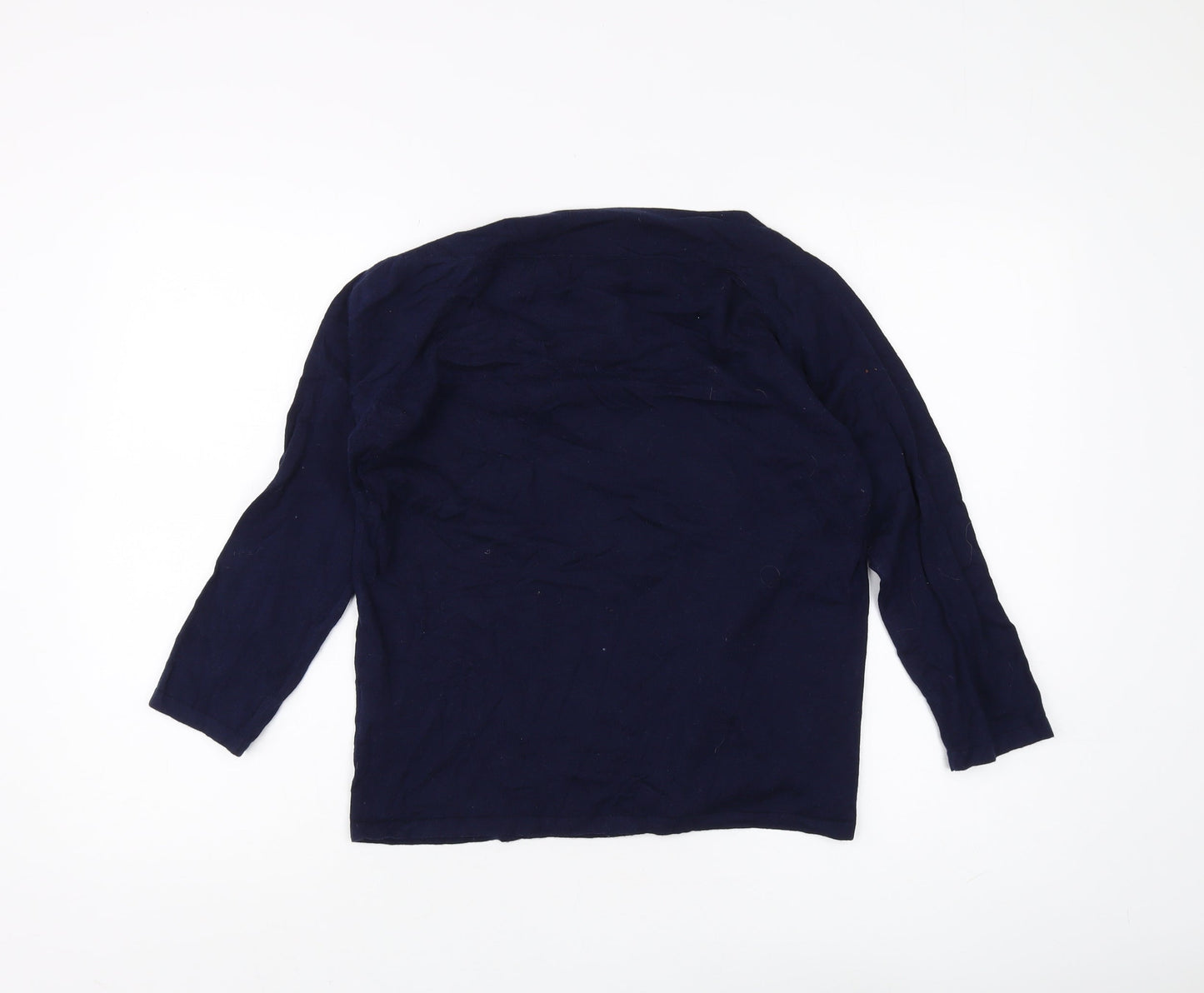 Next Women's Blue Long Sleeve Jumper Size 12