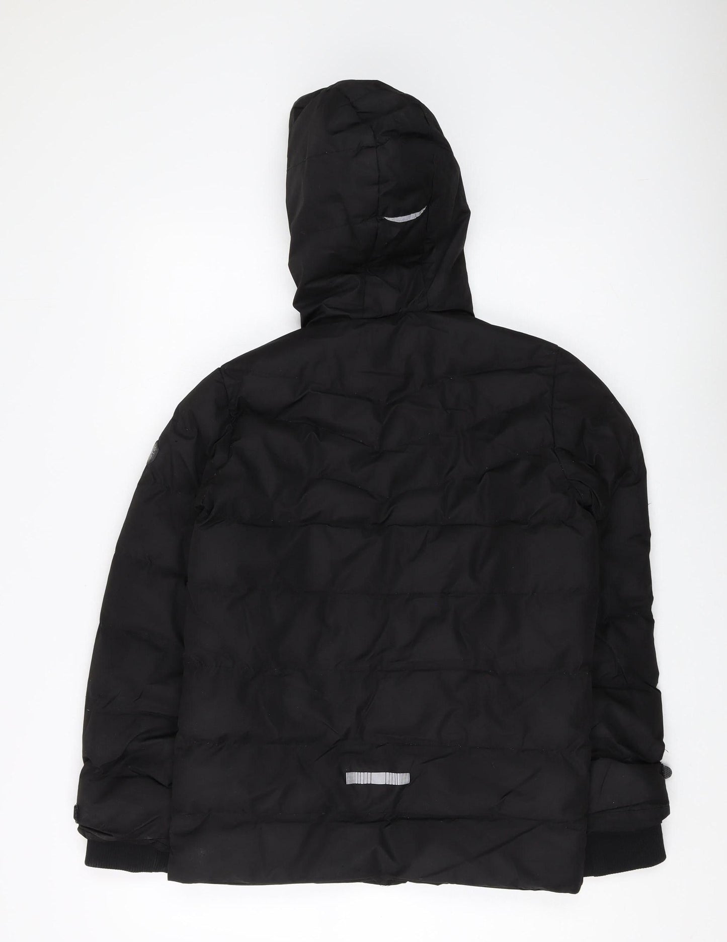 Dissident Boys Black Puffer Jacket 12 Years