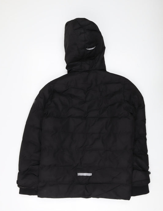 Dissident Boys Black Puffer Jacket 12 Years