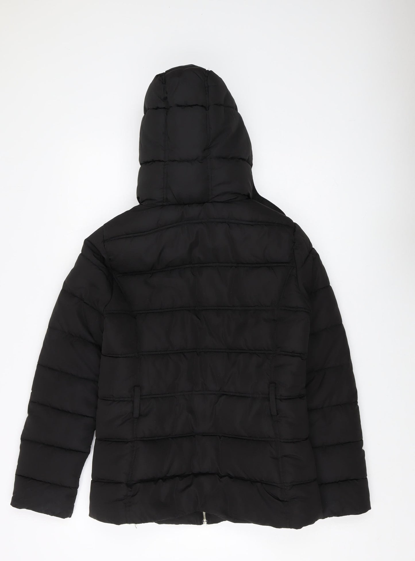 New Look Women's Black Puffer Jacket Size S