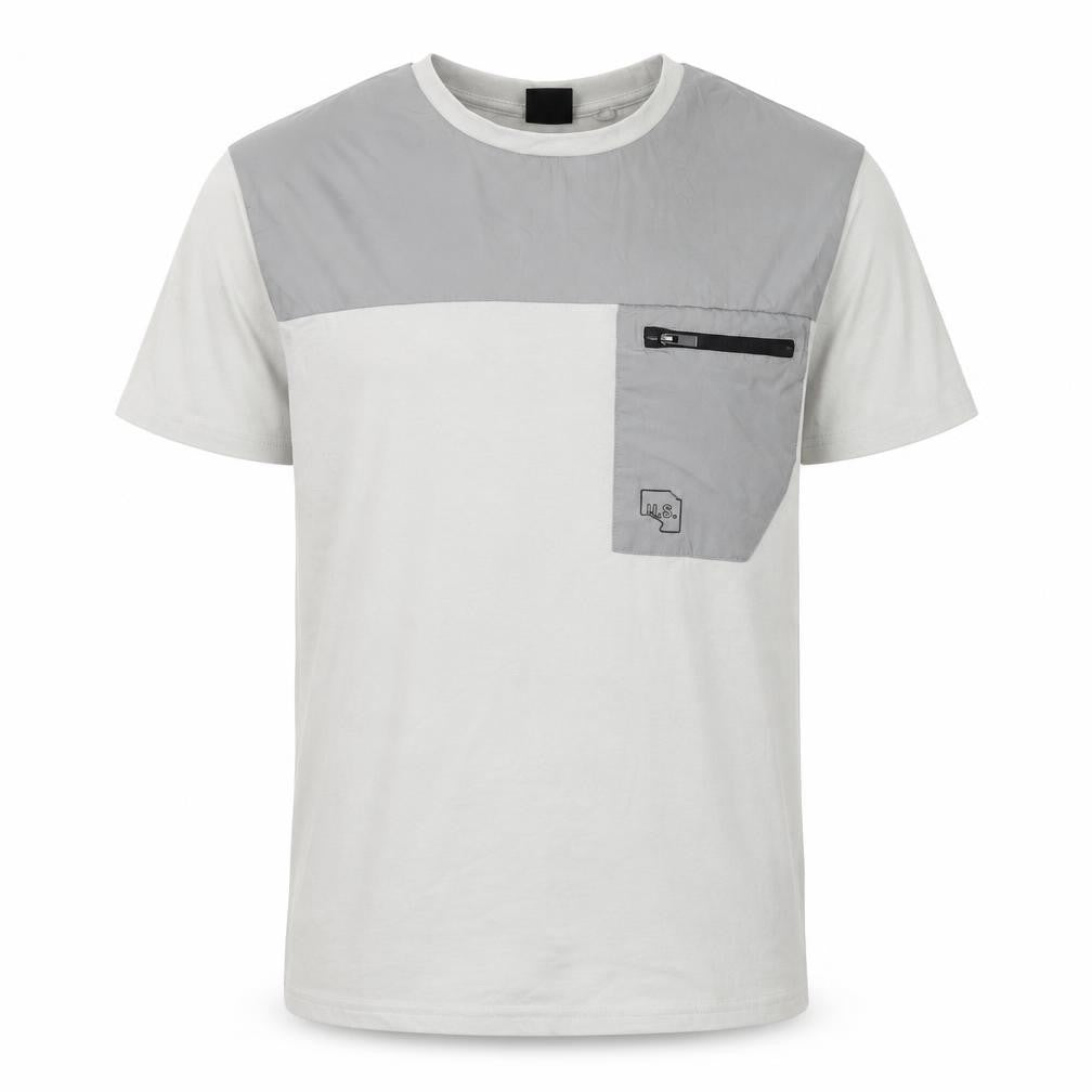 U.S. Athletic Men's Grey Medium Athletic Fit T-Shirt