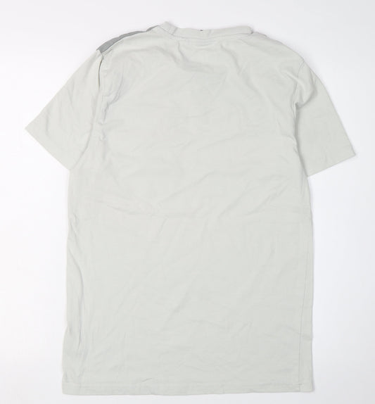 U.S. Athletic Men's Grey Medium Athletic Fit T-Shirt