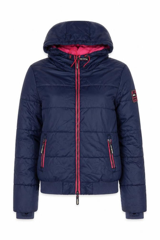 Womens UK Size XS Regular Superdry Blue Polyester Jacket
