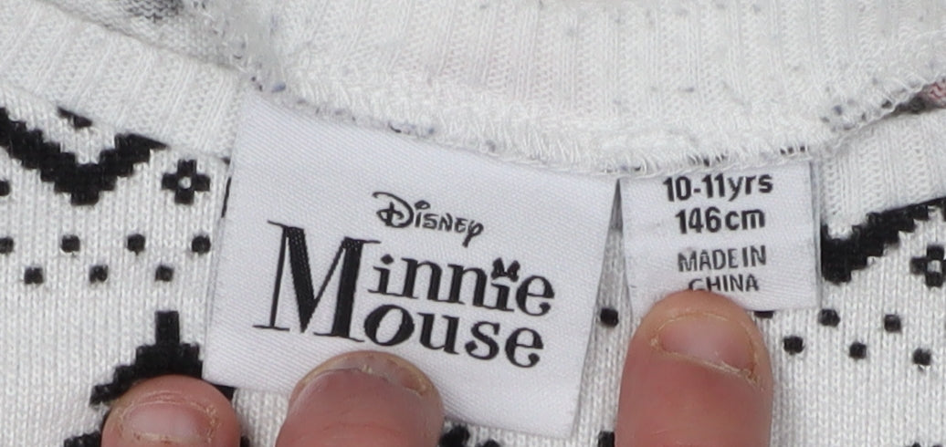 Disney Teens Multicoloured Minnie Long Sleeve Jumper