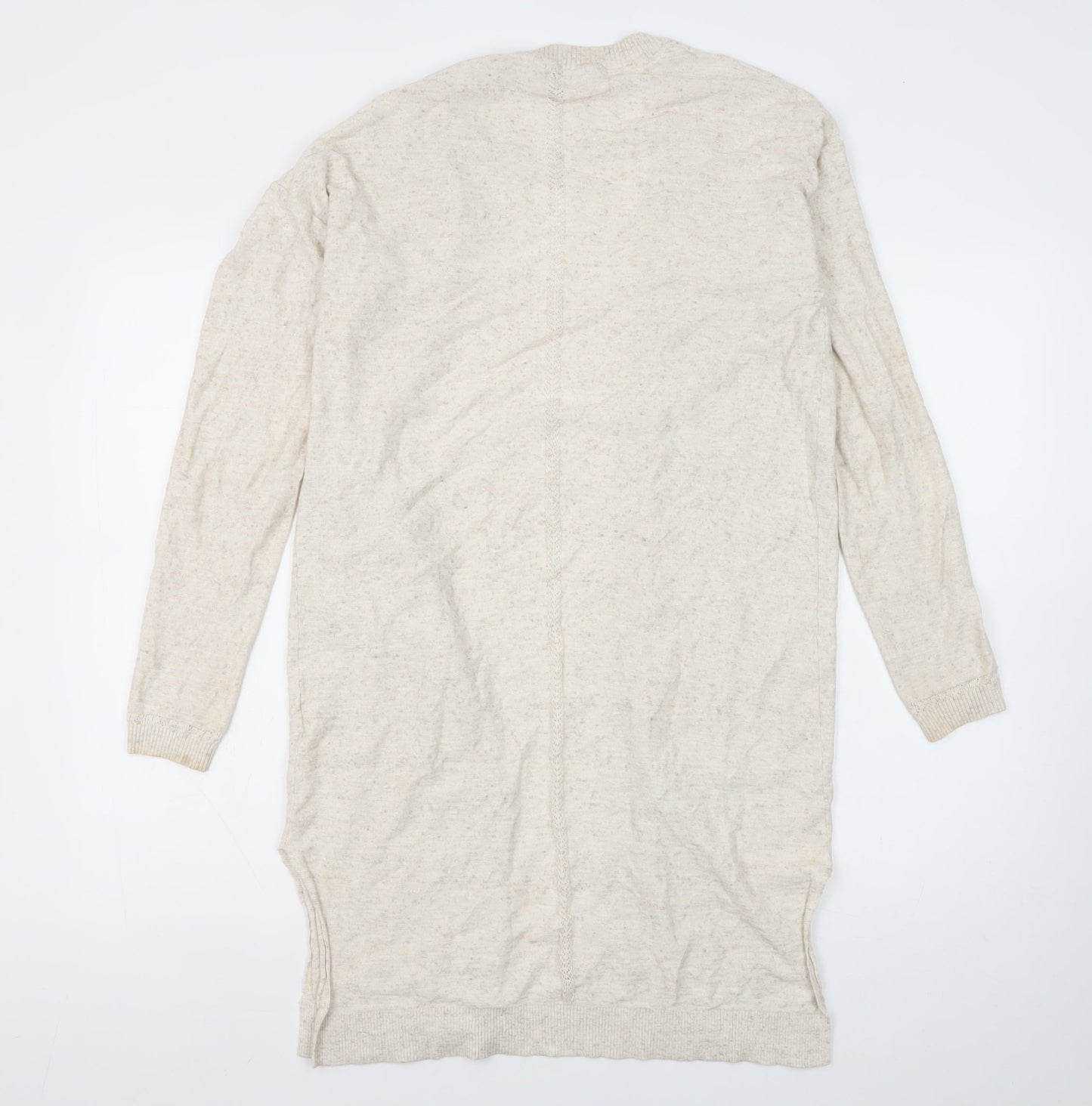 FatFace Women's Beige Cardigan Size 10 Relaxed