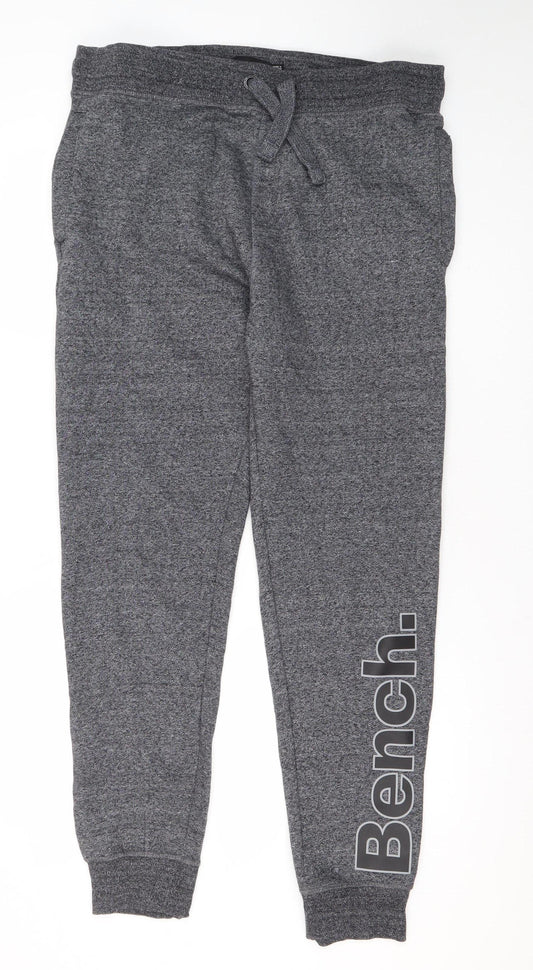 Bench Grey Jogger Trousers for Men - Large, Casual Comfort